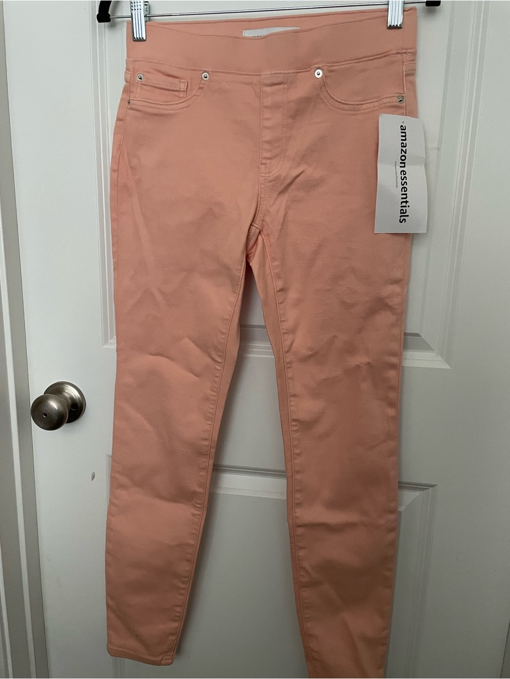 Amazon Essentials Women's Peach Skinny Jeans - Soft Peach Hue